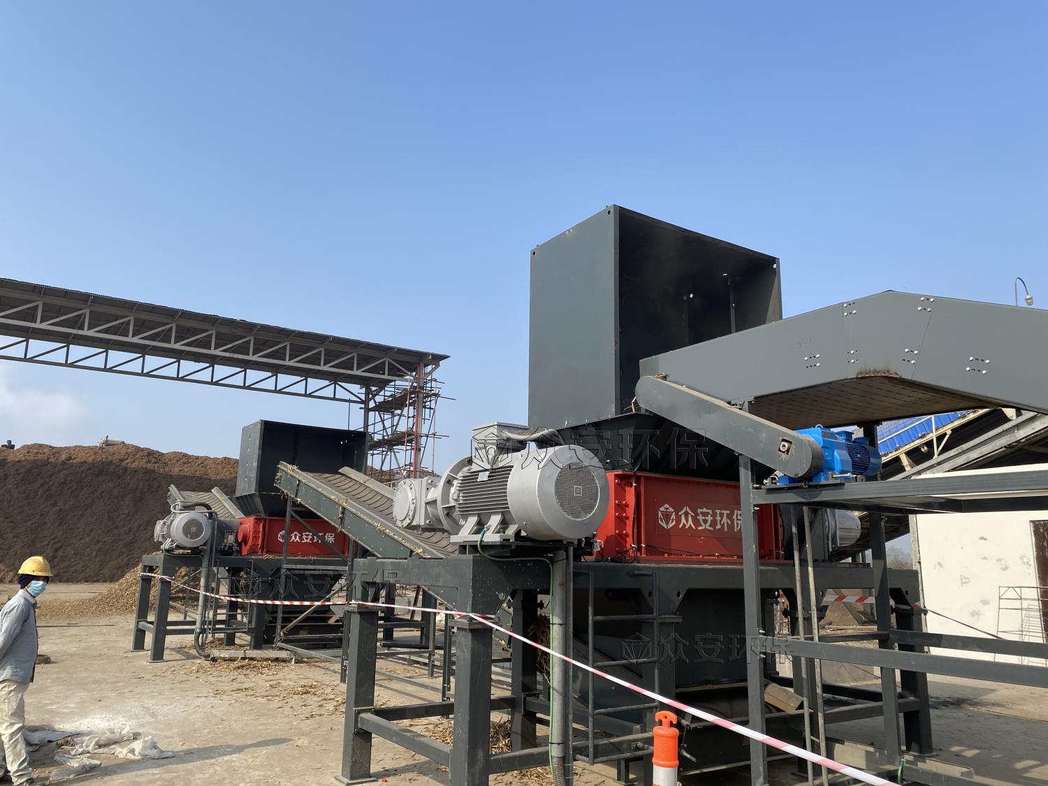 南亞生物質秸稈兩級破碎生產(chǎn)線