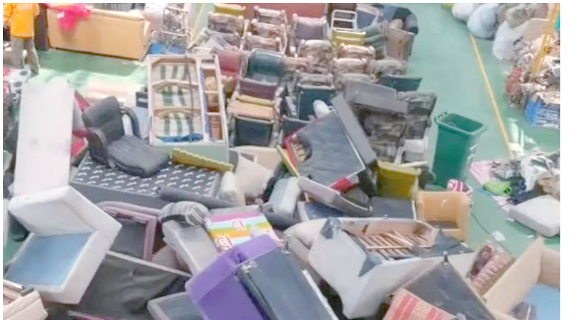 以舊換新熱潮下，大件垃圾處理生產(chǎn)線“救場”來啦！